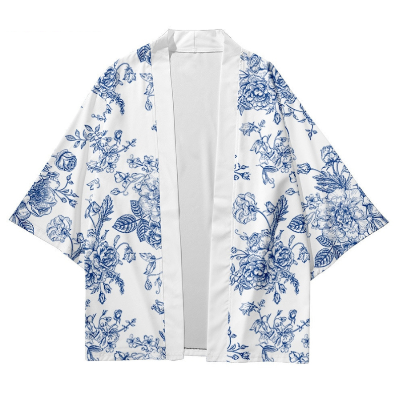 džínsové kimono